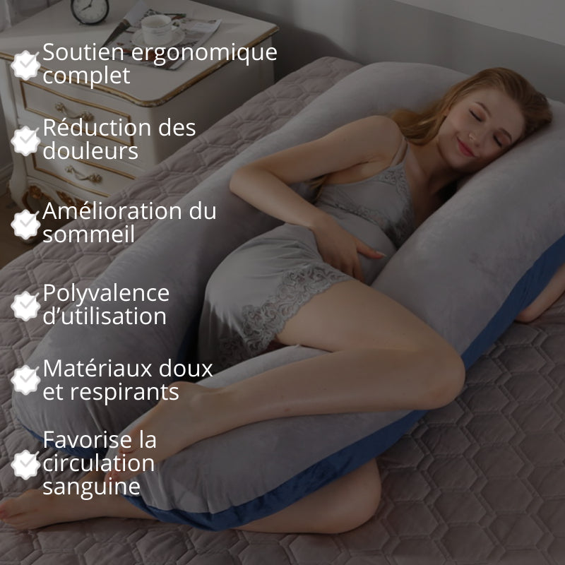 Yohys™ | Coussin de grossesse pour femmes enceintes - confort et soulagement
