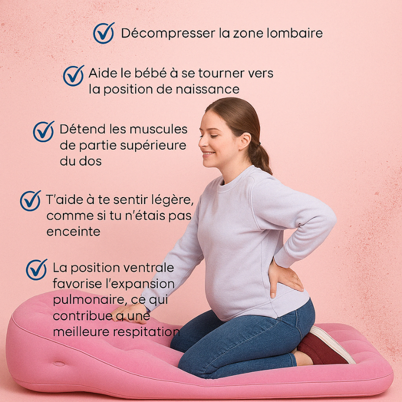 Yohys™ | Matelas de grossesse - confort et soulagement